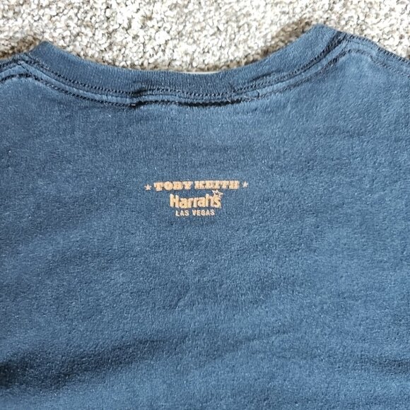 Toby Keith "How Do You Like Me Now" Size Small Harrah's Las Vegas Short Sleeve - Picture 11 of 11